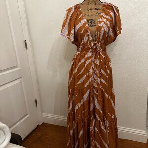 YFB Tie-Dye Maxi Dress – Size Medium
